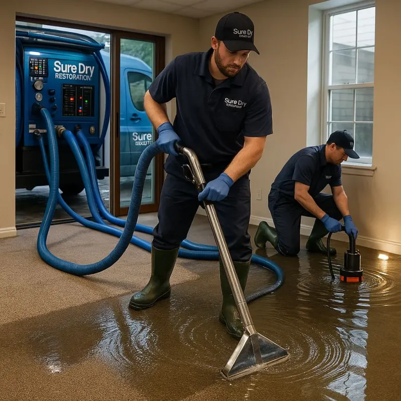 Water Extraction and Removal process in Southgate, KY